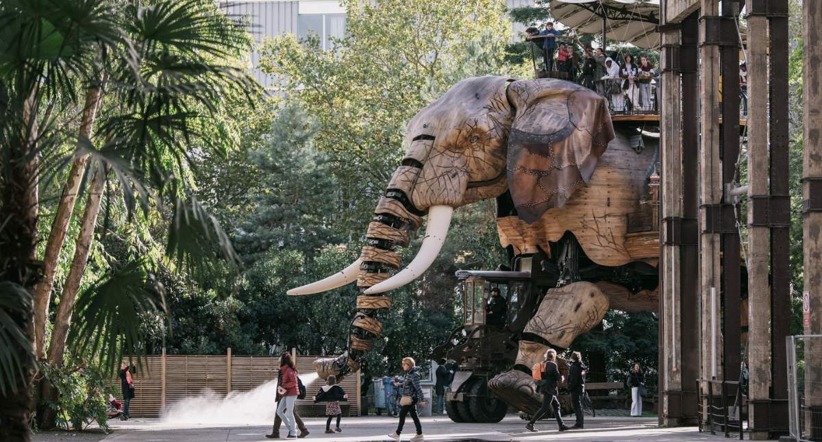 île de Nantes: The Grand Elephant (foto: Machines de l'Ile de Nantes)
