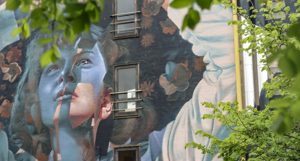 Street art Roeselare, België: TelmoMiel | Mooistestedentrips.nl