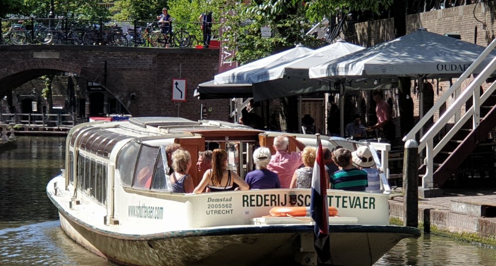 Wat te doen in Utrecht: rondvaart Utrecht (foto: Rederij Schuttevaer) | Mooistestedentrips.nl