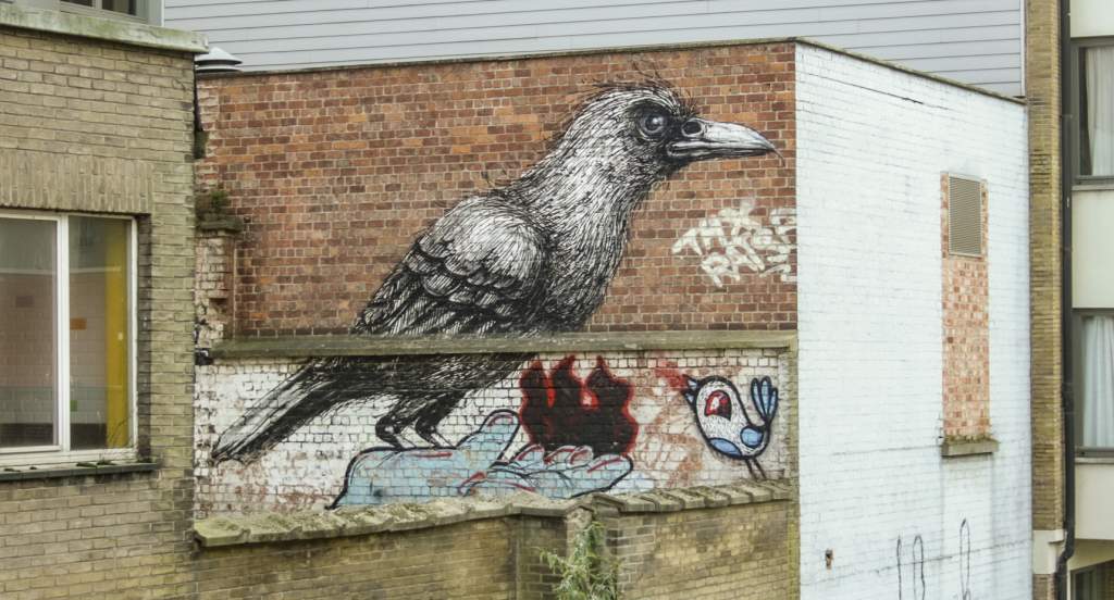 Street art Gent, ROA | Mooistestedentrips.nl