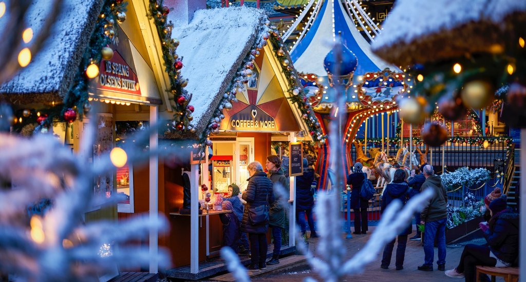 Kerst Kopenhagen, Kerstmarkt in Kopenhagen: Tivoli (foto: Lasse Salling)
