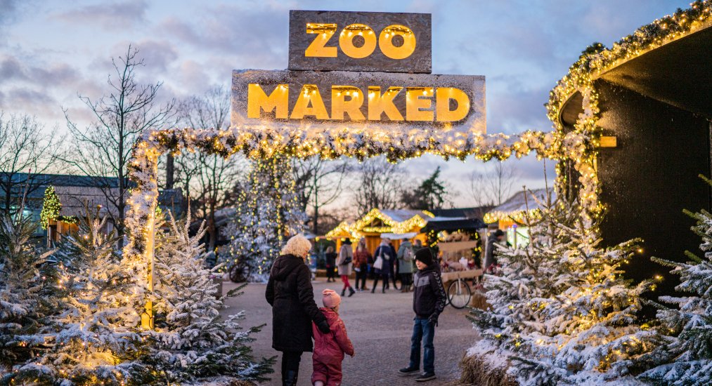 Kopenhagen kerst, kerstmarkt Kopenhagen in de Zoo. Foto: Malthe Zimakoff