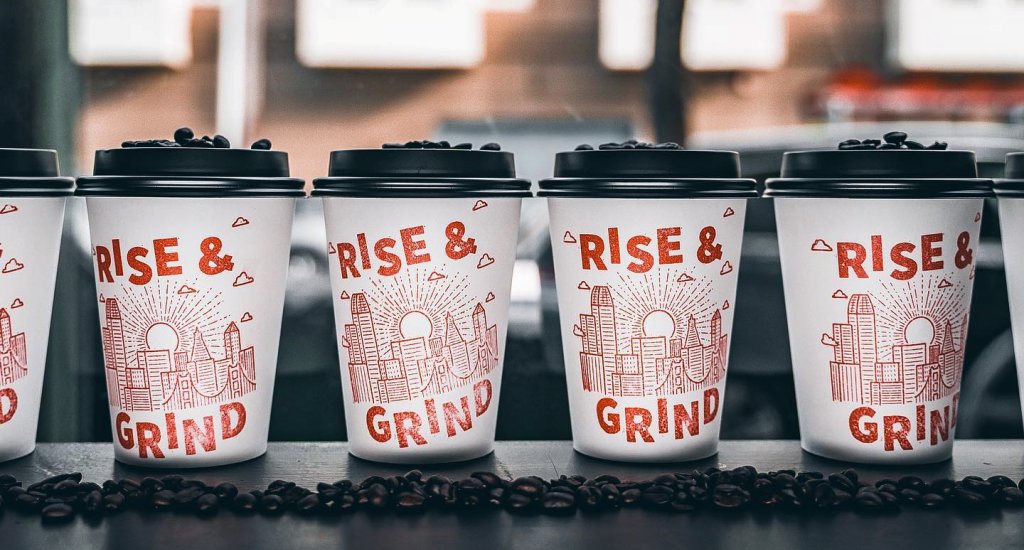 Foto (en koffie) met dank aan: Rise & Grind Coffee