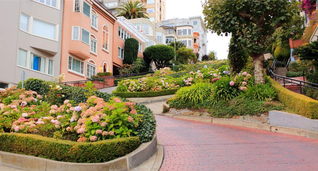 Bezienswaardigheden San Francisco: Lombard street | Mooistestedentrips.nl