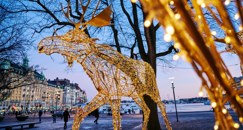 Stockholm kerst, kerstmarkt Stockholm (Foto: Johan Mard, Folio Images)