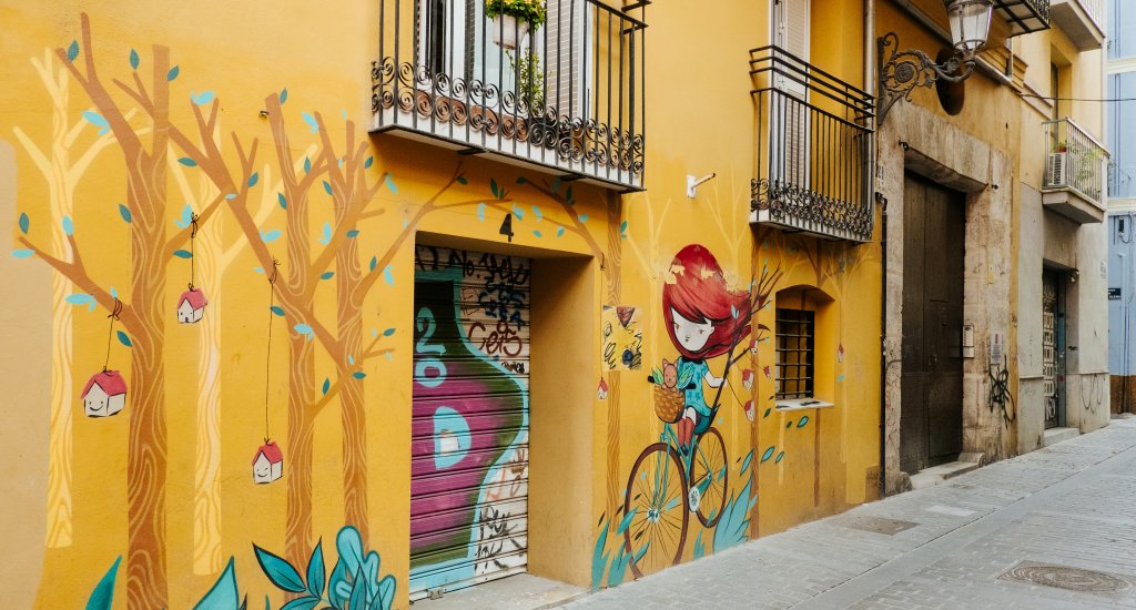 Street art Valencia, Barrio del Carmen | Mooistestedentrips.nl