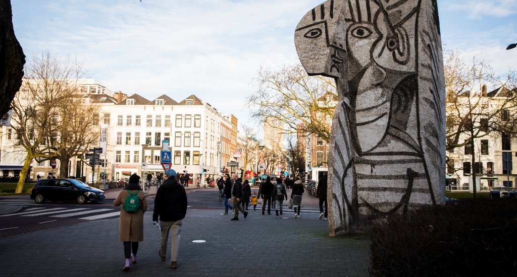 Sculpturen Westersingel, foto: Guido Pijper | Mooistestedentrips.nl
