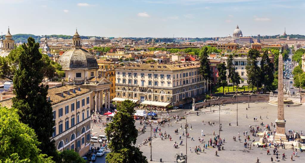 3 dagen in Rome: Piazza del Popolo | Mooistestedentrips.nl