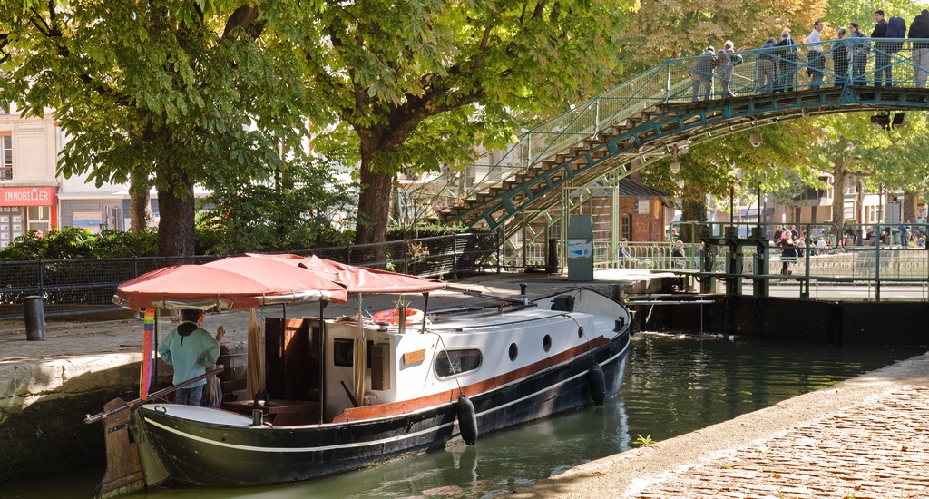 Onbekende bezienswaardigheden Parijs: Canal Saint Martin | Mooistestedentrips.nl