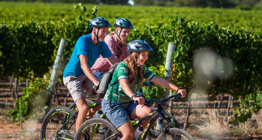Fietsen in Stellenbosch, foto met dank aan Bikes 'n Wines