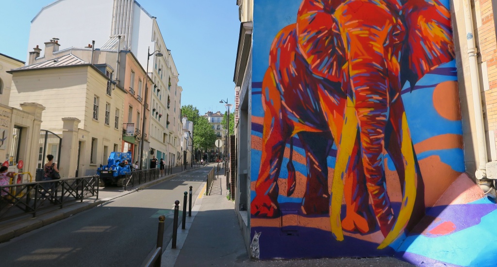 Street art Parijs | Mooistestedentrips.nl