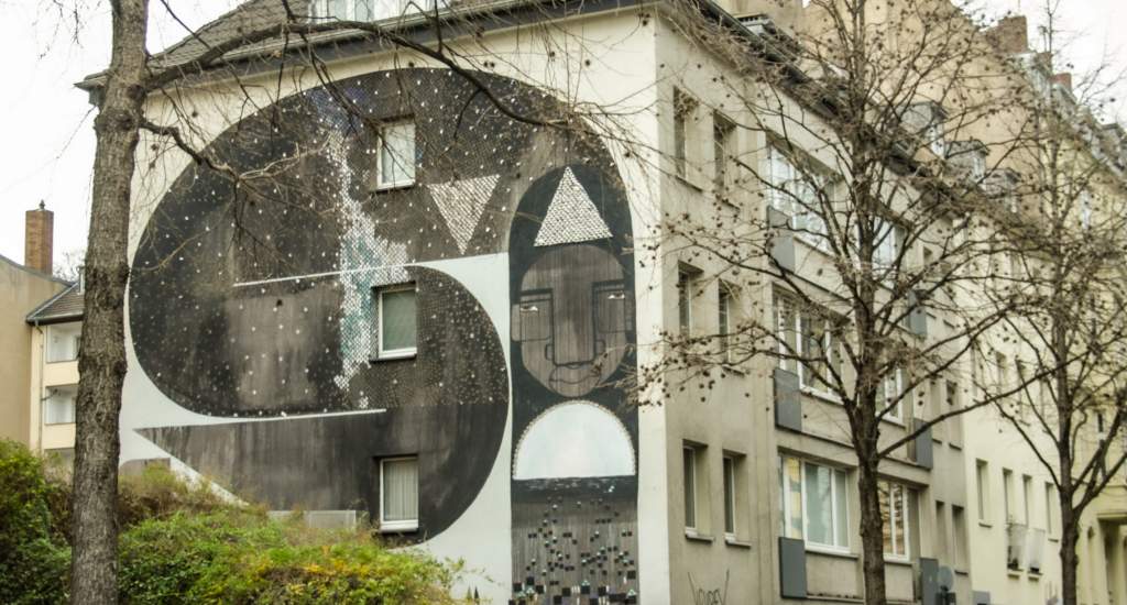 Belgisches Viertel, Keulen: street art in Keulen | Mooistestedentrips.nl
