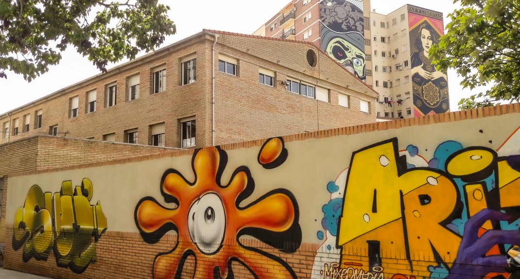 SOHO Malaga, ontdek de mooiste street art in Malaga | Mooistestedentrips.nl