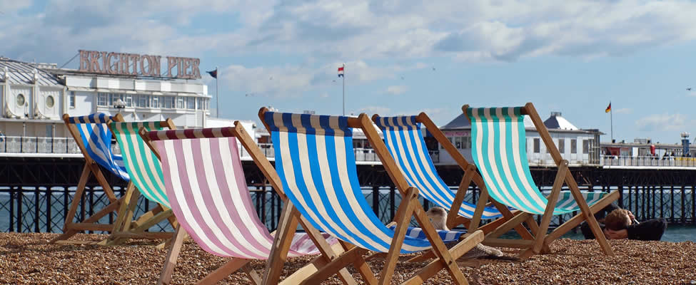 Stedentrip Brighton: strand van Brighton | Mooistestedentrips.nl