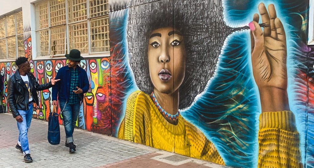 Street art in Johannesburg, Maboneng | Mooistestedentrips.nl