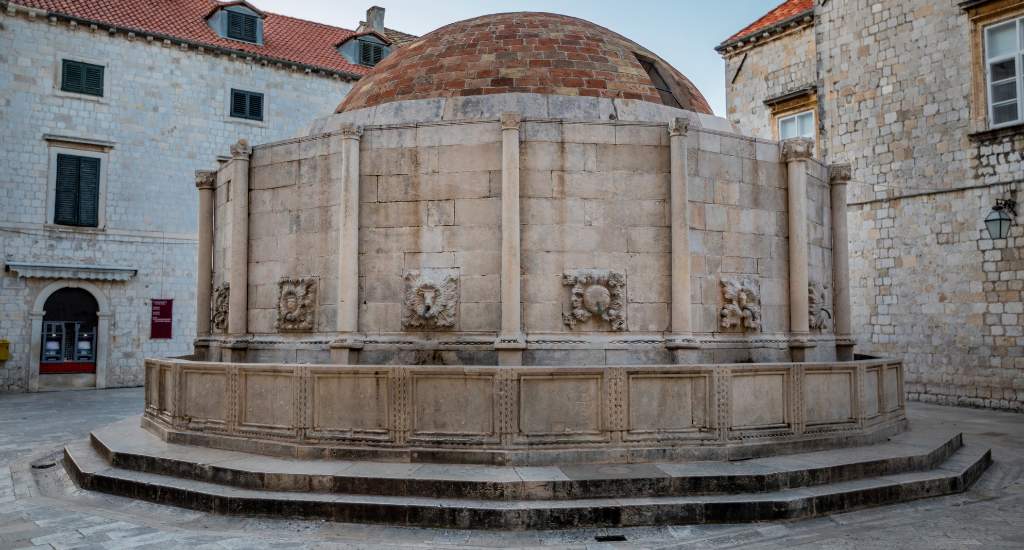 Bezienswaardigheden Dubrovnik: Onofrio fontein | Mooistestedentnrips.nl