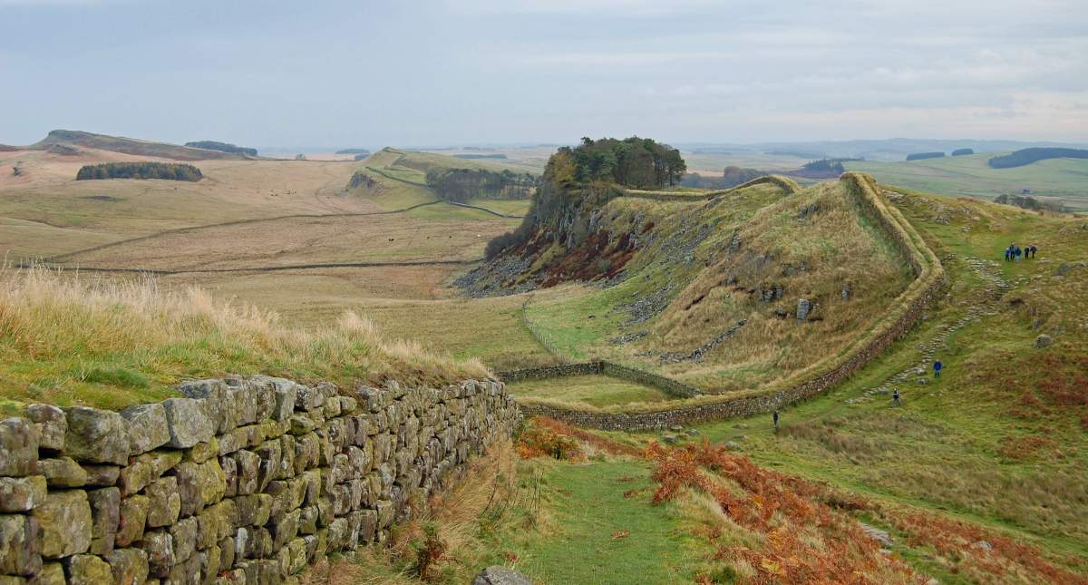 Bezienswaardigheden Noord-Engeland: Hadrian's wall (Muur van Hadrianus) | Mooistestedentrips.nl