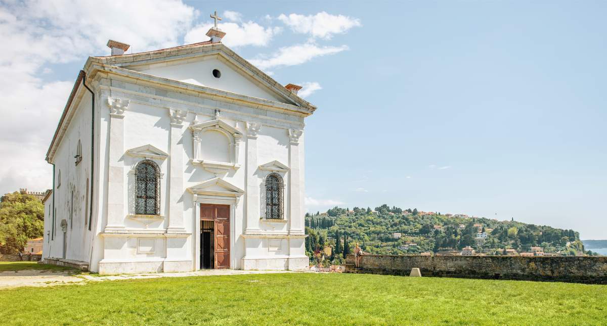 Piran, Slovenië: St. George kathedraal