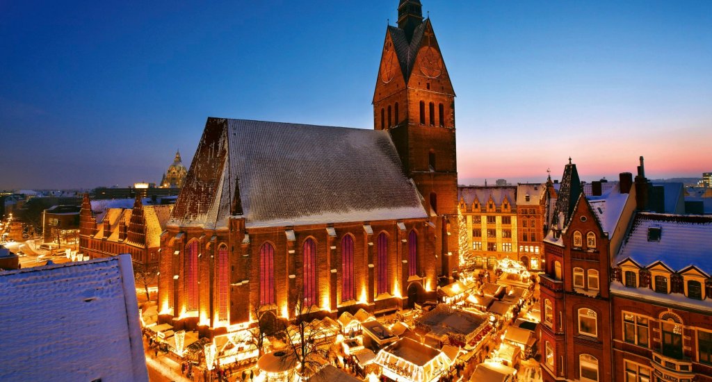 Kerstmarkt Hannover: de leukste tips voor een bezoek aan de kerstmarkt in Hannover, Duitsland (foto HMTG) | Mooistestedentrips.nl