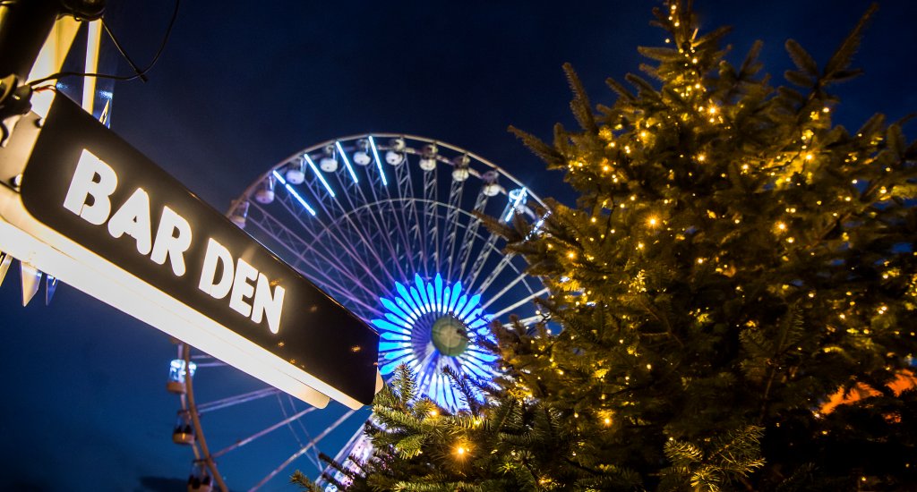 Kerstmarkt Antwerpen, winterbars Antwerpen (foto Sigrid Spinnox) | Mooistestedentrips.nl