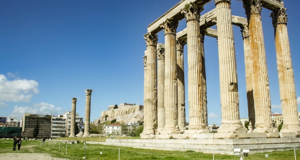 Athene bezienswaardigheden, Tempel van de Olympische Zeus | Mooistestedentrips.nl