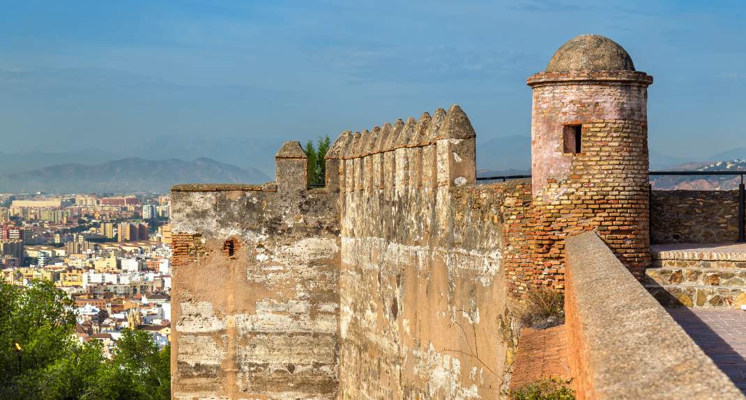 Bezienswaardigheden Malaga, Castillo de Gibralfaro | Mooistestedentrips.nl