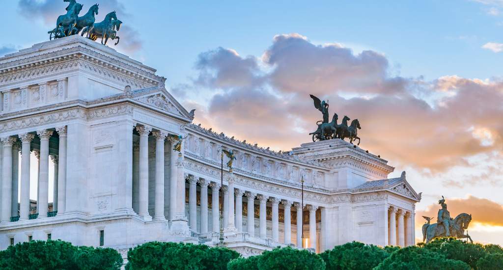 Gratis bezienswaardigheden Rome: Monument Vittorio Emanuele II | Mooistestedentrips.nl