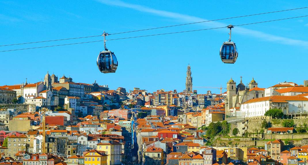 Bezienswaardigheden Porto, Teleférico de Gaia