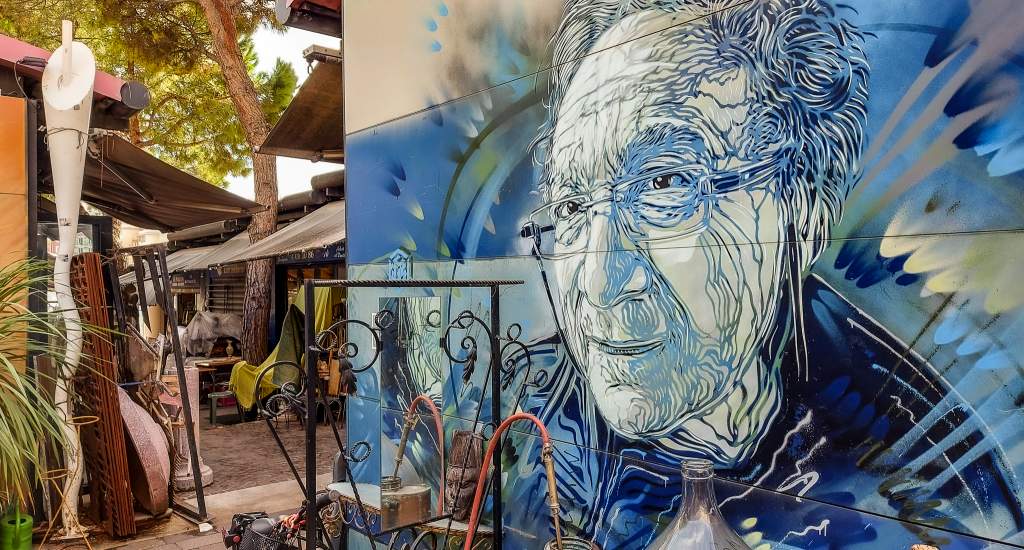 Street art in Nice, Frankrijk | Mooistestedentrips.nl