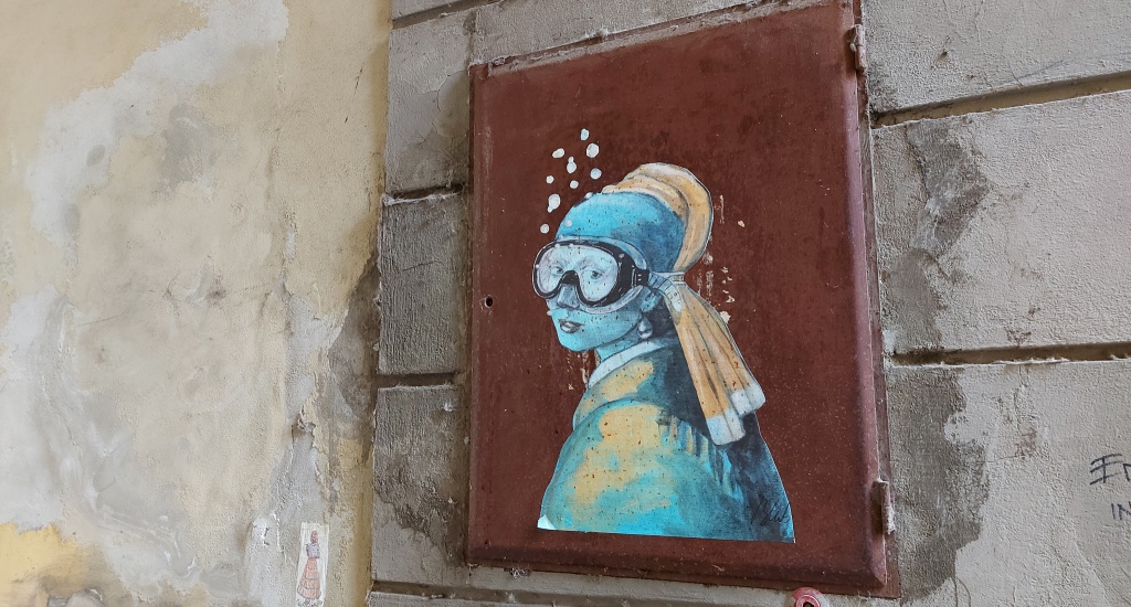 Street art in Pistoia, Italië | Mooistestedentrips.nl