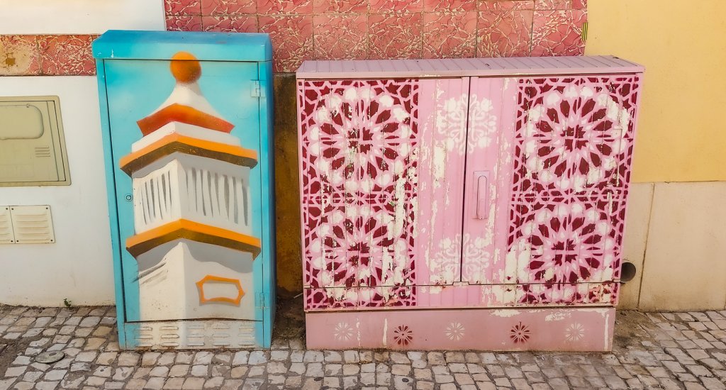 Street art in Silves, Portugal | Mooistestedentrips.nl
