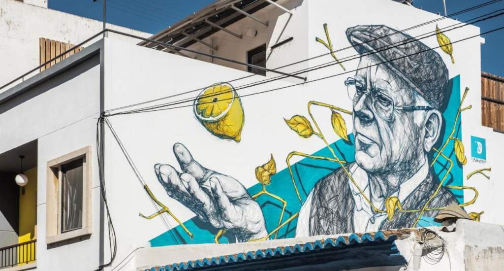 Street art Faro | Mooistestedentrips.nl