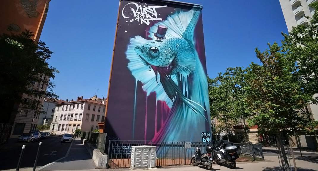 Street art Lyon | Mooistestedentrips.nl