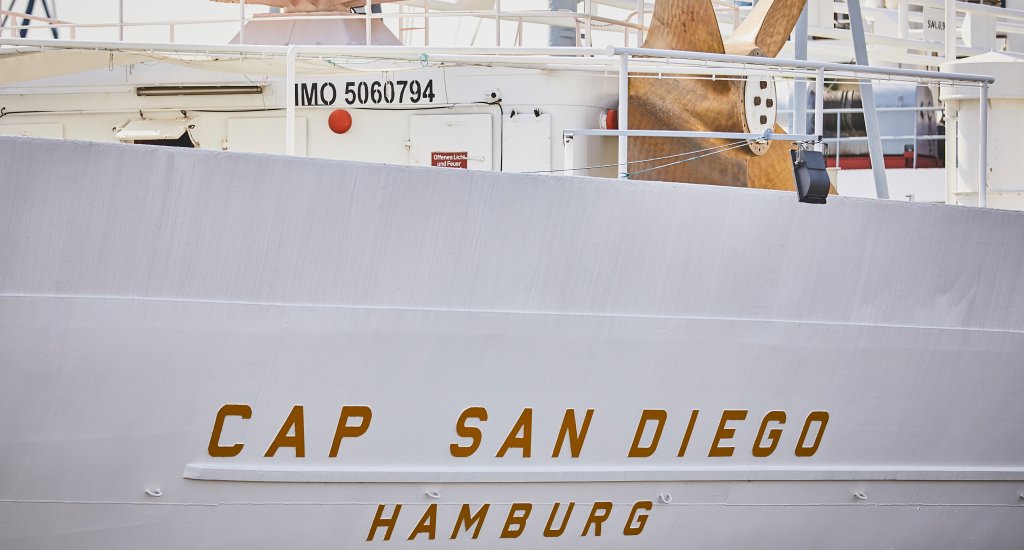 Bezienswaardigheden Hamburg: Cap San Diego (foto: Julia Schwendner)