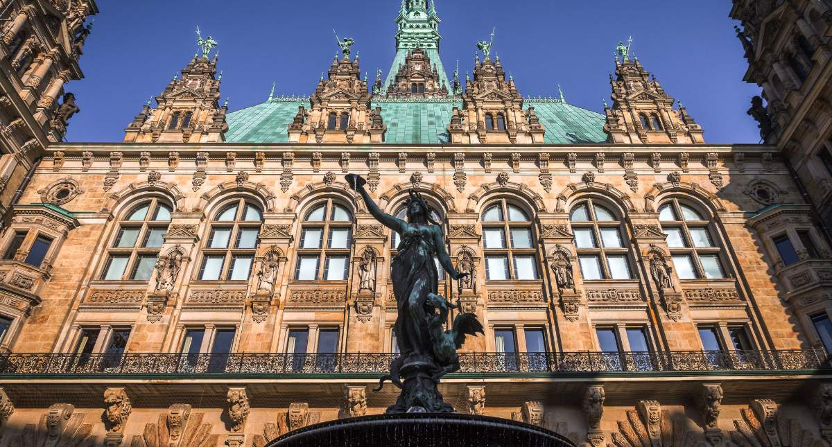 Bezienswaardigheden Hamburg, wat te doen in Hamburg: Rathaus | Mooistestedentrips.nl
