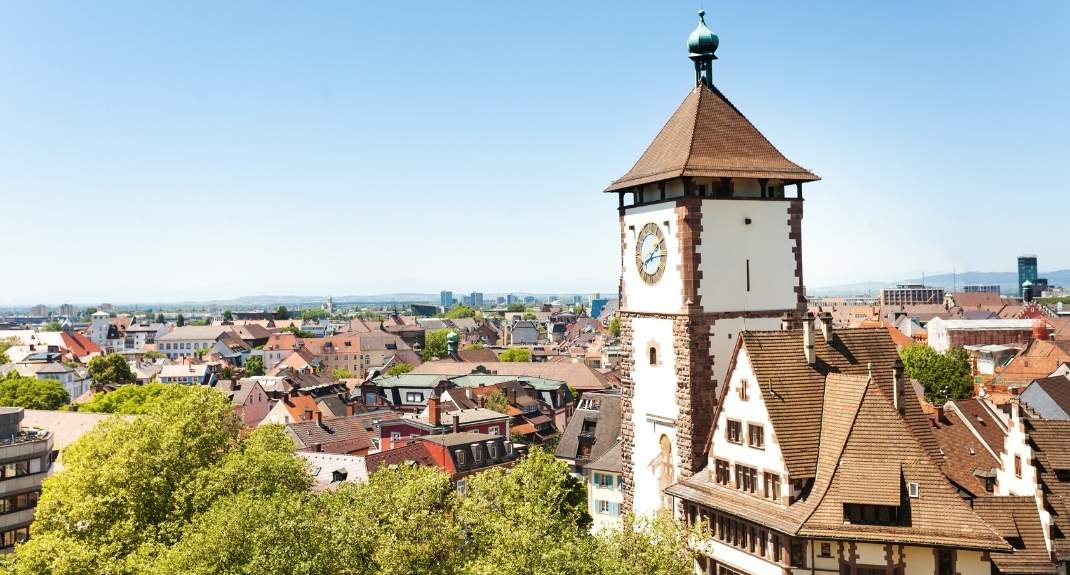 Bezienswaardigheden Freiburg: Schwabentor | Mooistestedentrips.nl