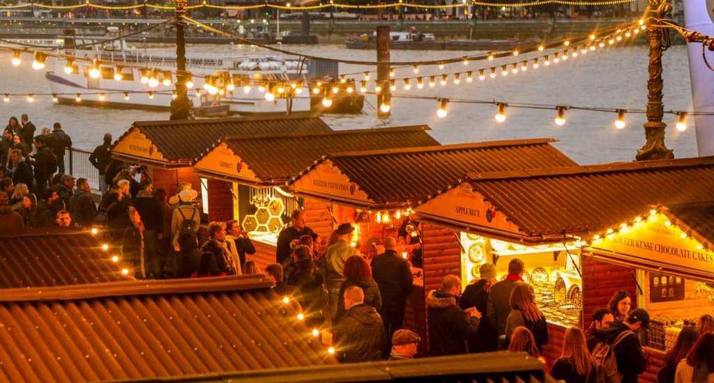 Kerstmarkt in Londen: foto met dank aan Southbank Centre Winter Market | Mooistestedentrips.nl
