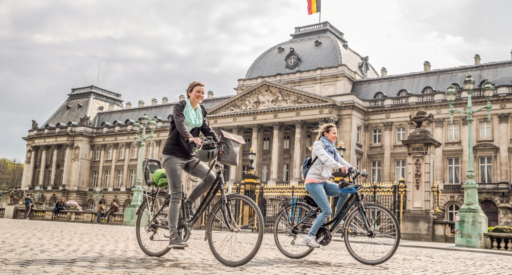 Fietsen in Brussel, Baja Bikes Brussel. Foto: visit.brussels - Eric Danhier