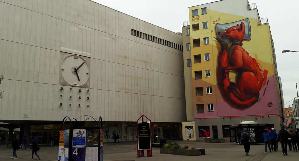 Street art Bratislava | Mooistestedentrips.nl