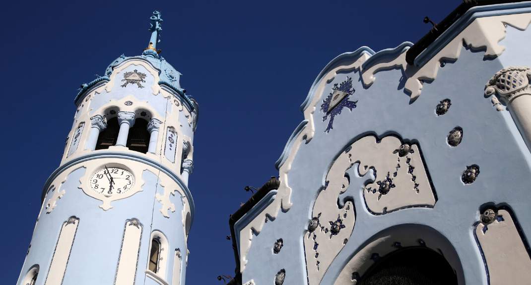 Stedentrip Bratislava, St. Elizabethkerk