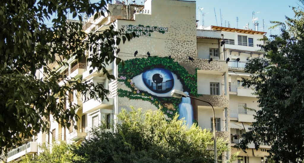 Street art Thessaloniki | Mooistestedentrips.nl