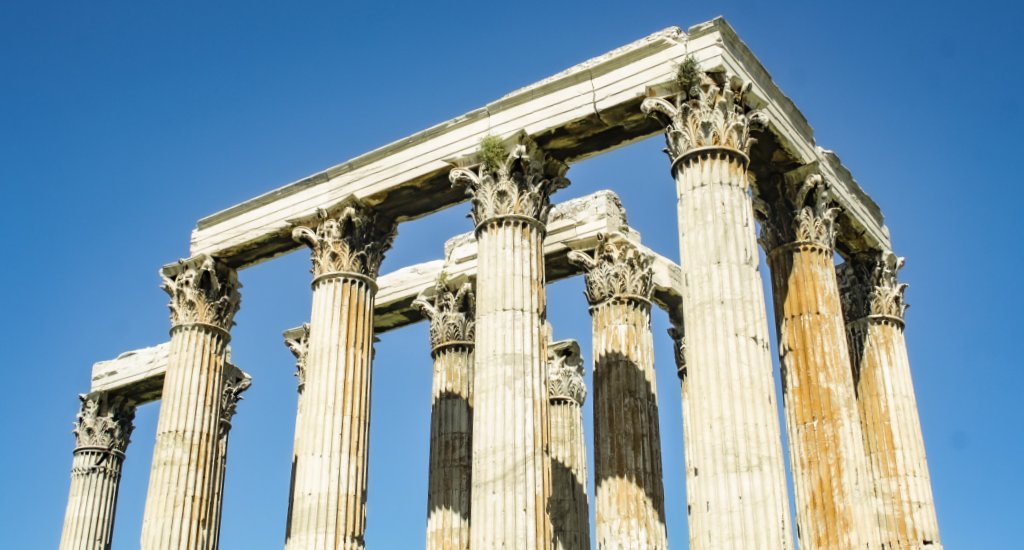 Stedentrip Athene, Tempel van de Olympische Zeus | Mooistestedentrips.nl