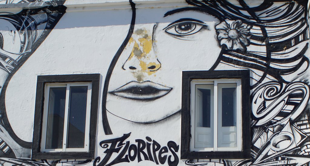 Street art Olhão (Algarve), Portugal