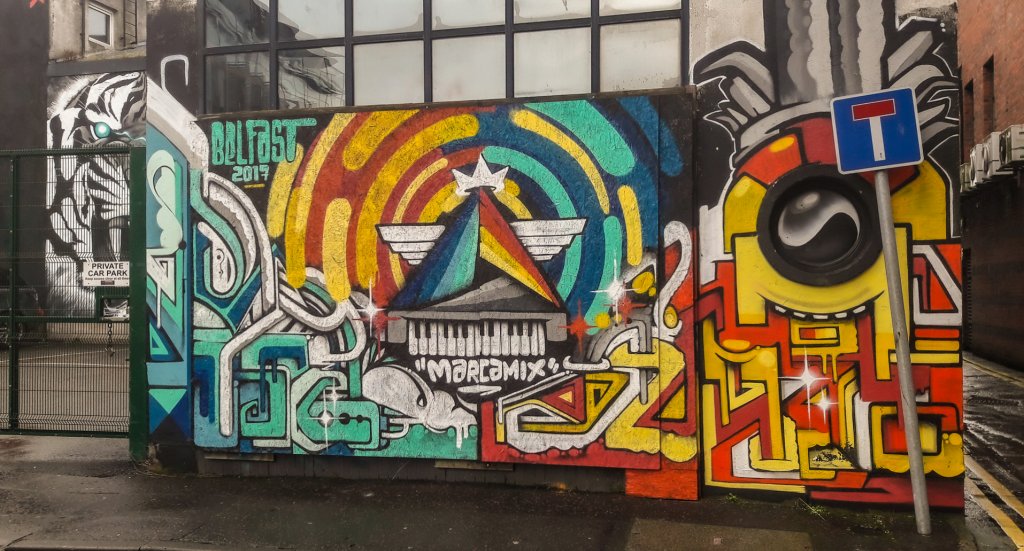 Street art in Belfast