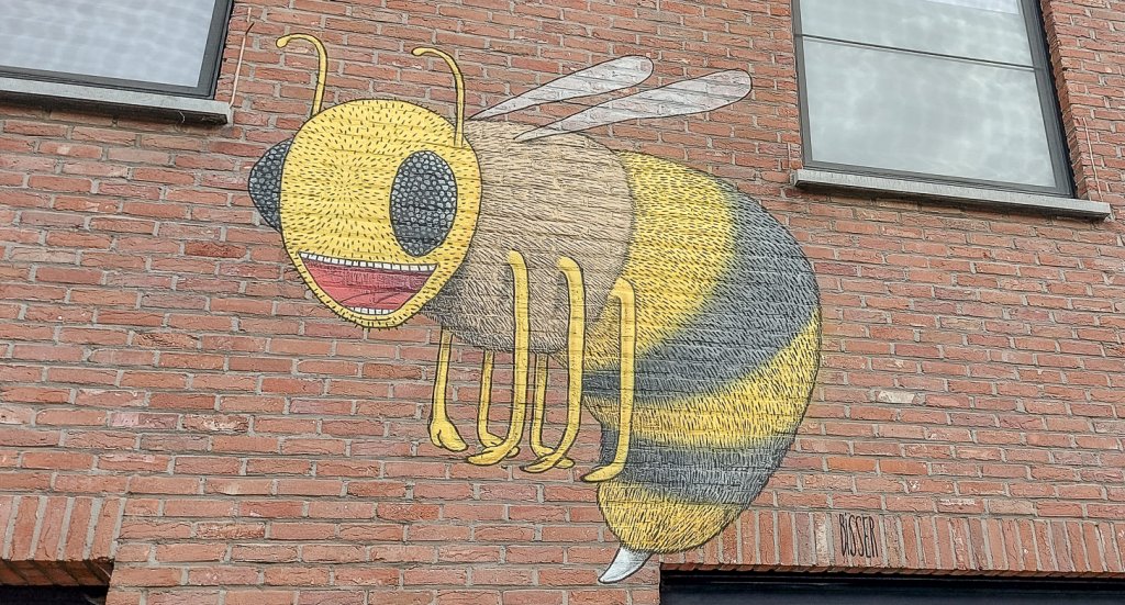 Street art Leuven, Bisser | Mooistestedentrips.nl