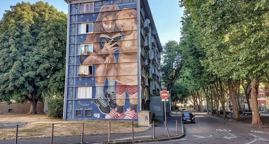 Street art Lille, Lille-Grand-Palais | Mooistestedentrips.nl