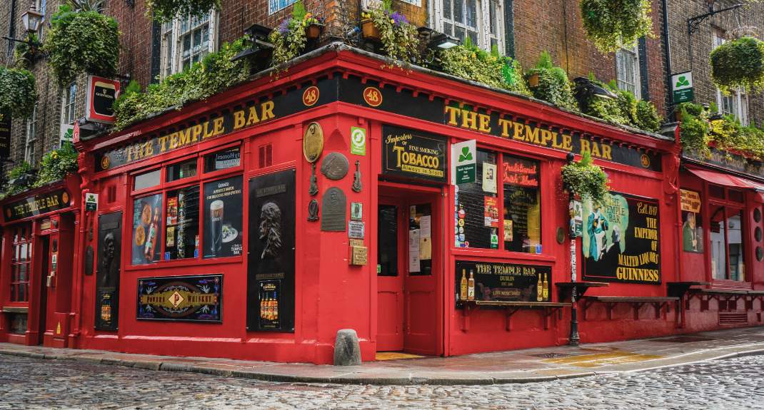 Restaurants Dublin, The Temple Bar