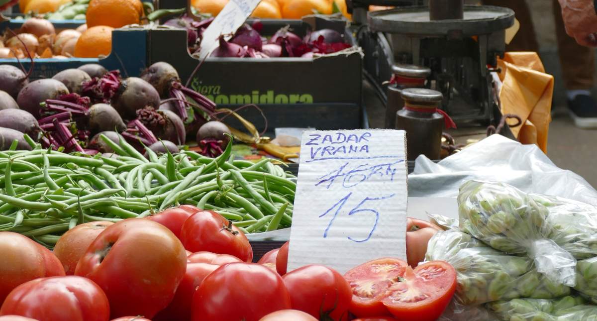 Wat te doen in Split, Kroatië? De markt van Split: Pazar | Mooistestedentrips.nl