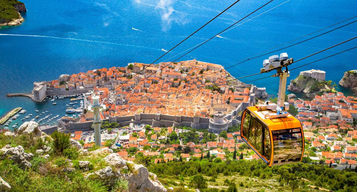Kabelbaan van Dubrovnik | Mooistestedentrips.nl