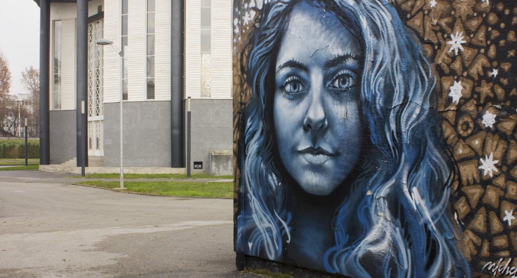 Street art Zagreb, The University of Zagreb Student Center